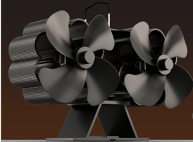 Alogfire Titan Fan (inc Pedestal Base for Alogfire Mini)